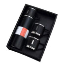Kit Premium Garrafa Térmica Inox + 3 Xícaras