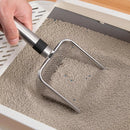 Pá coletora de fezes em inox