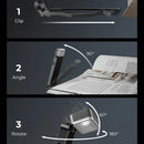 Luminária de Leitura Clip-On para livros